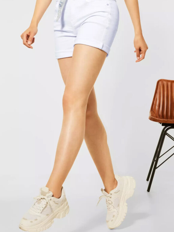 Street One - Style QR Kate shorts hw white