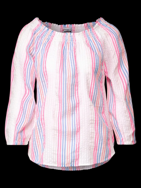 Street One - Carmen blouse w multicolor str